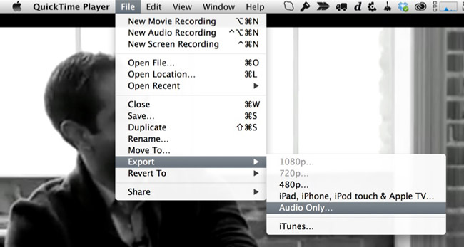 запись экрана с QuickTime