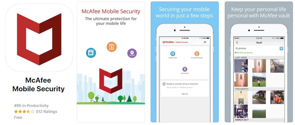 McAfee Antivirus для iPhone